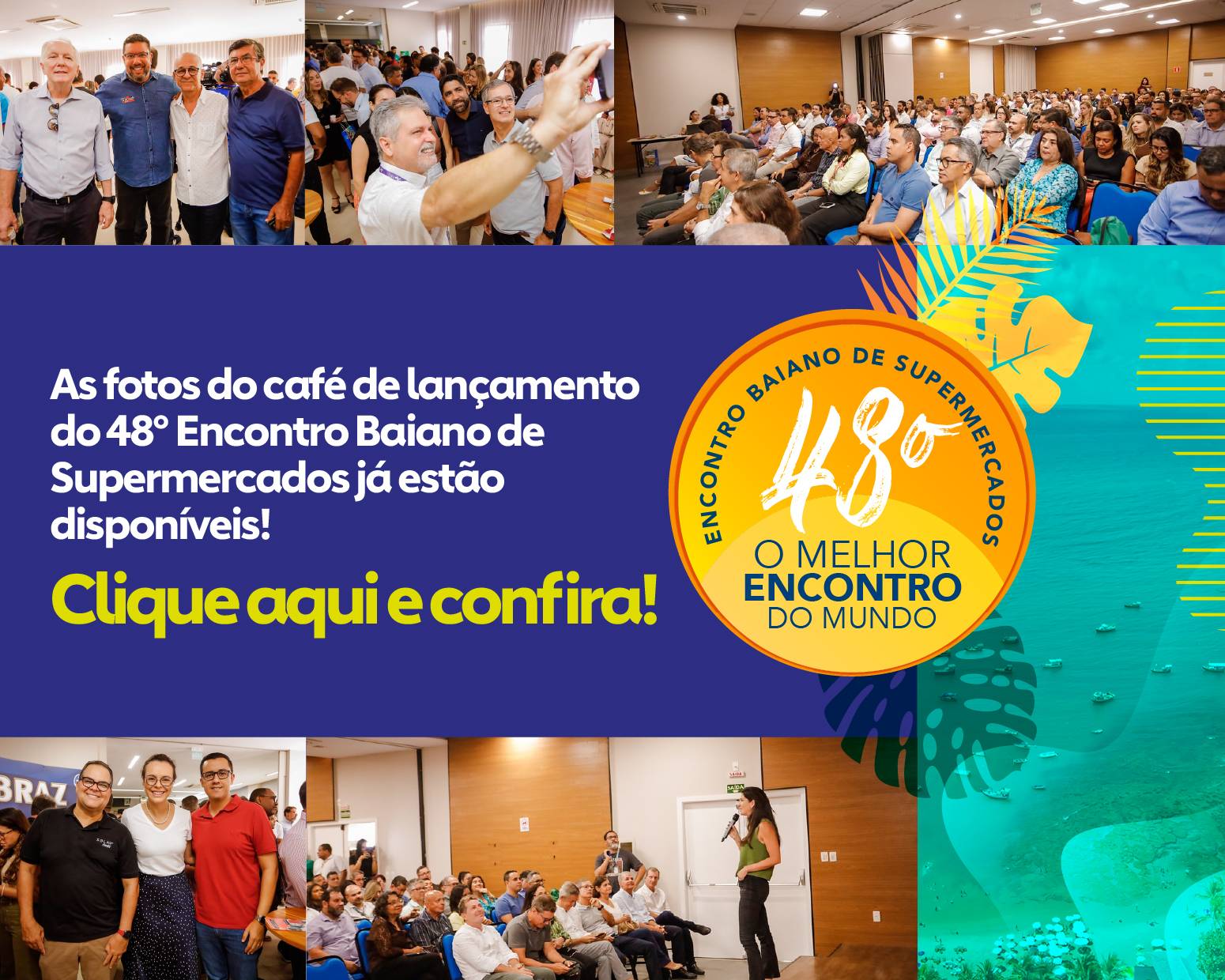 Confira as fotos do Café de Lançamento do 48º EBS!